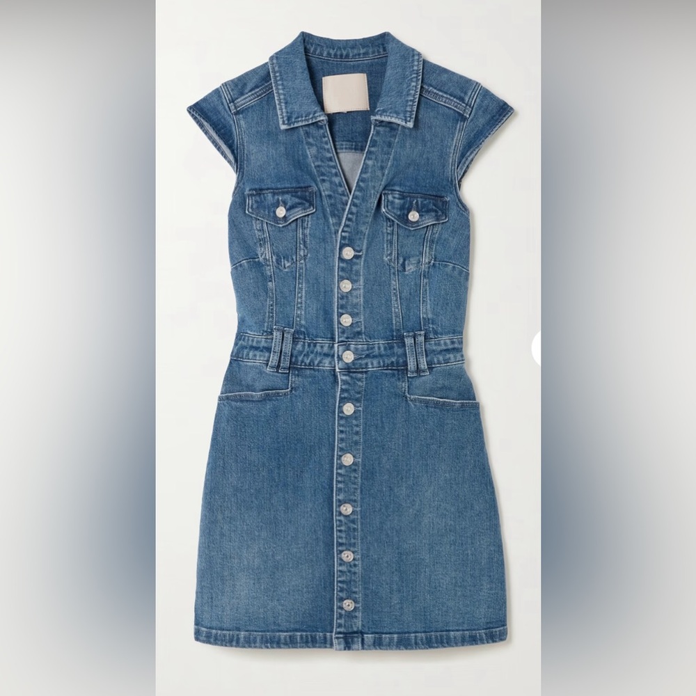 Paige Jaxsyn Denim Dress in color Kamilla NWT